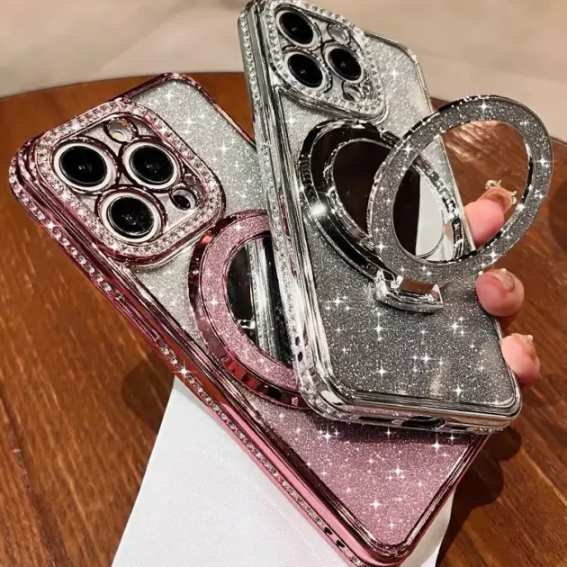 أونتي شوك آيفون فاخر مع مرآة